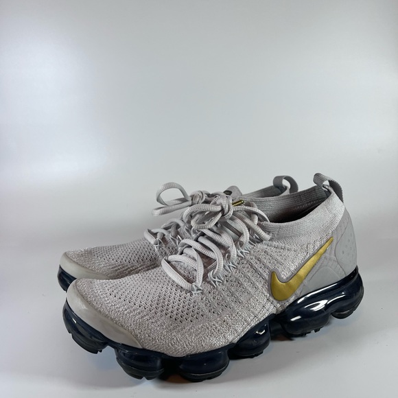 air vapormax 2 vast grey metallic gold